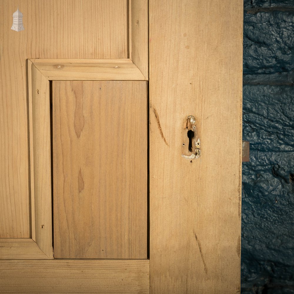 Pine Panelled Door, Moulded 8 Panel