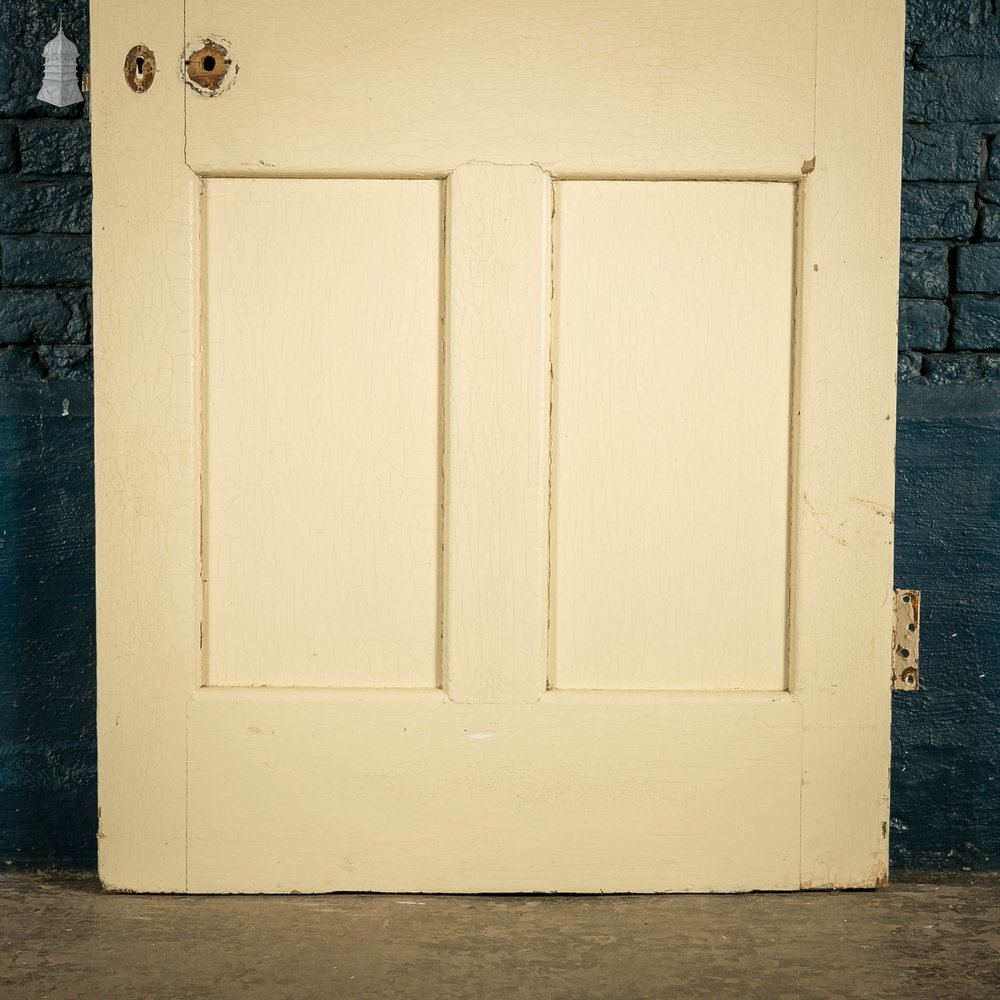 Pine Panelled Door, 6 Panel White Painted