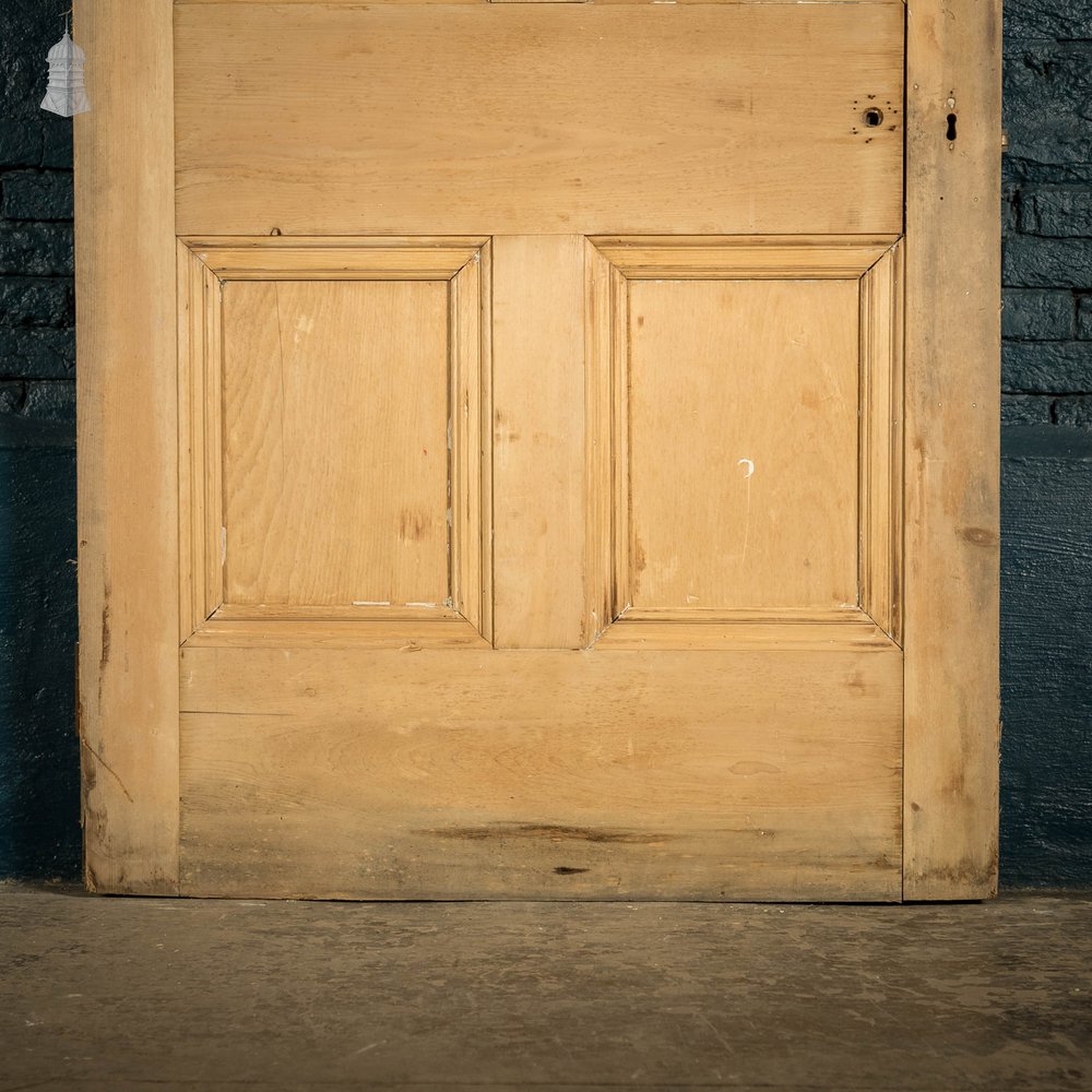 Pine Panelled Door, Moulded 6 Panel