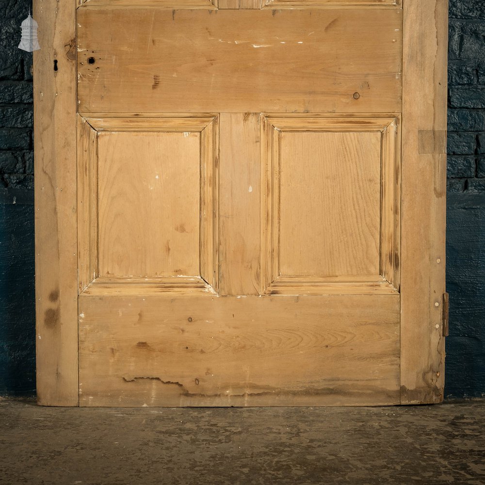 Pine Panelled Door, Moulded 6 Panel