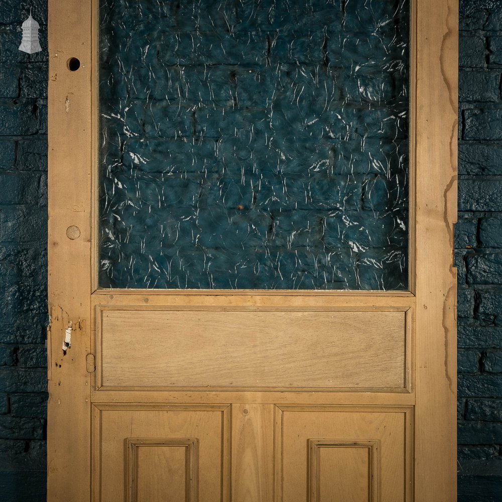 Half Glazed Door, Fitted with Textured Glass