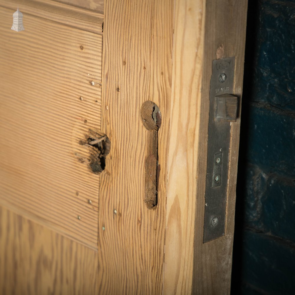 Half Glazed Pine Door