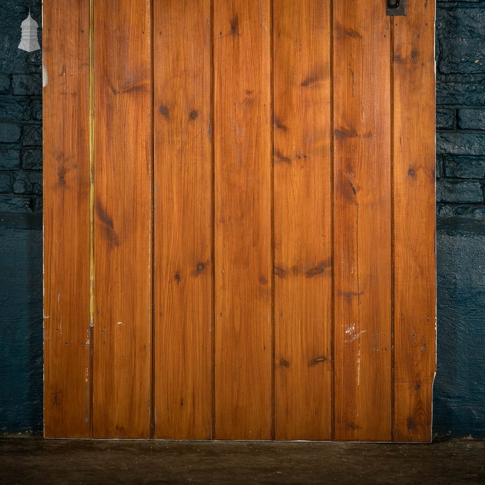 Ledged and Braced Door, Pine Finish