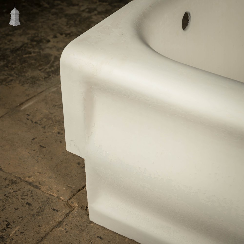 Inset Bath, Cast Iron Right Hand Return