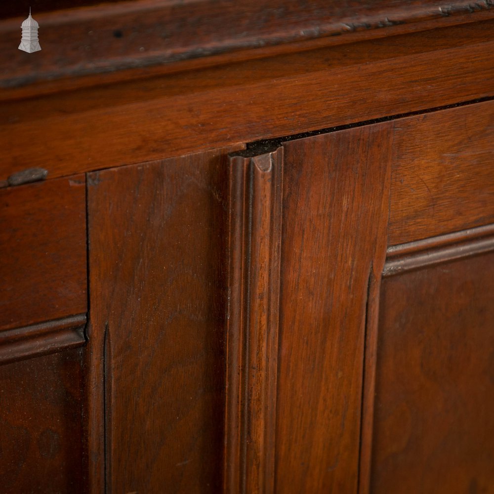 Fifteen-File Cabinet with Doors Georgian Filling Cabinet, Mahogany Chest of Drawers