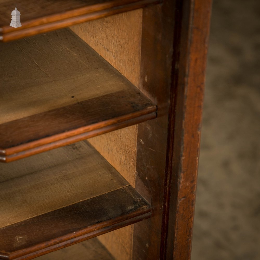 Ambergs Letter File Cabinet, 19th C Tambour Front Filing Cabinet