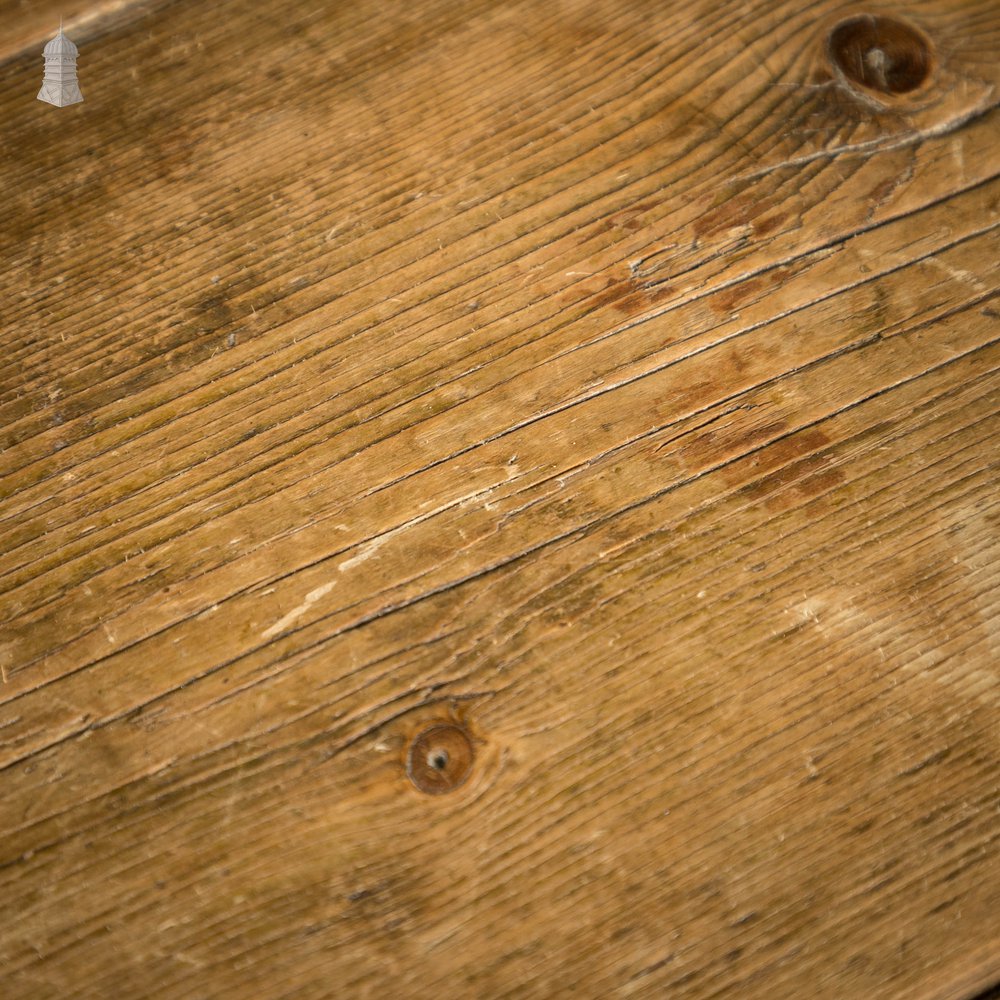 Scullery Kitchen Table, 18th C Pine Farmhouse Dining Table