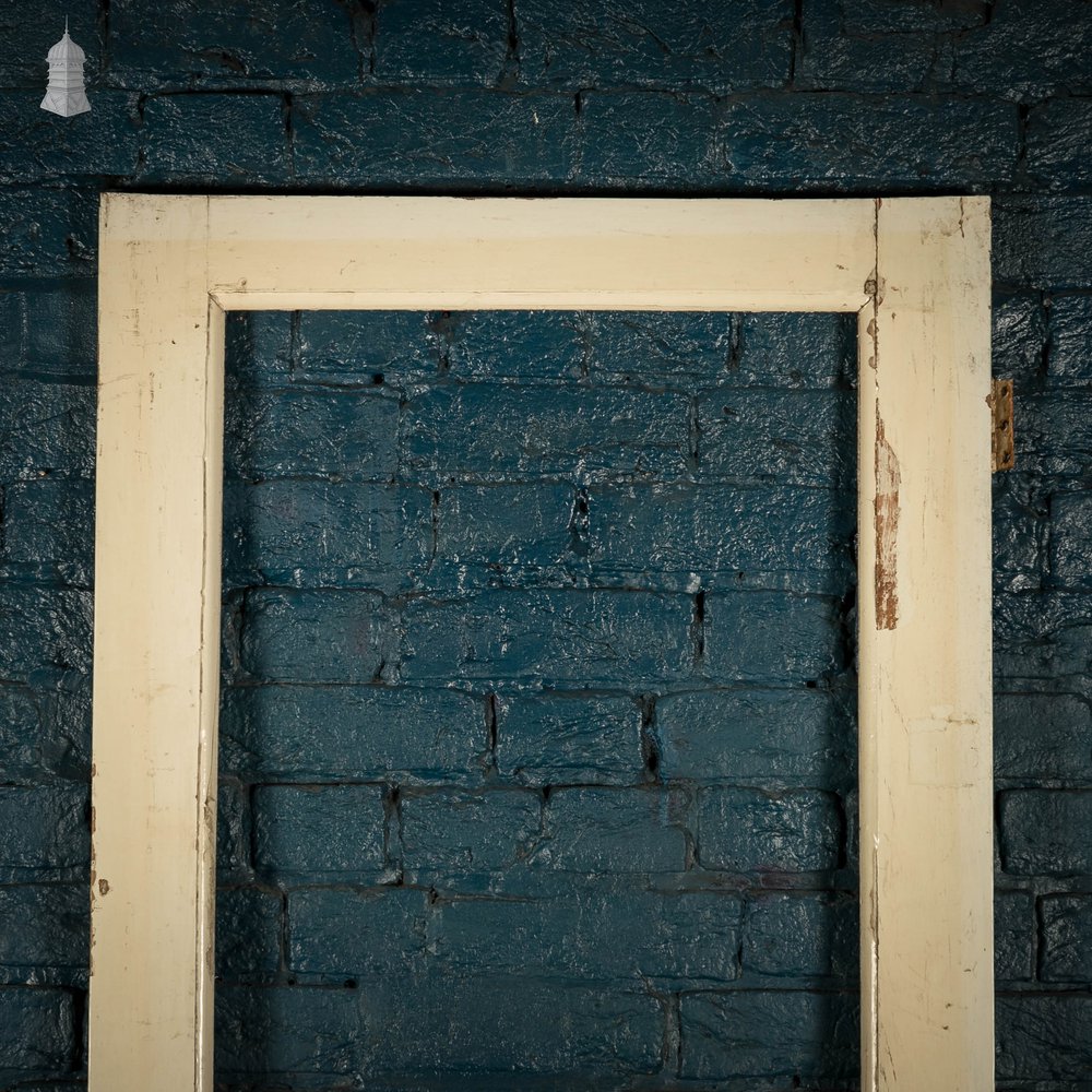 Half Glazed Door, Panelled with White Painted Finish