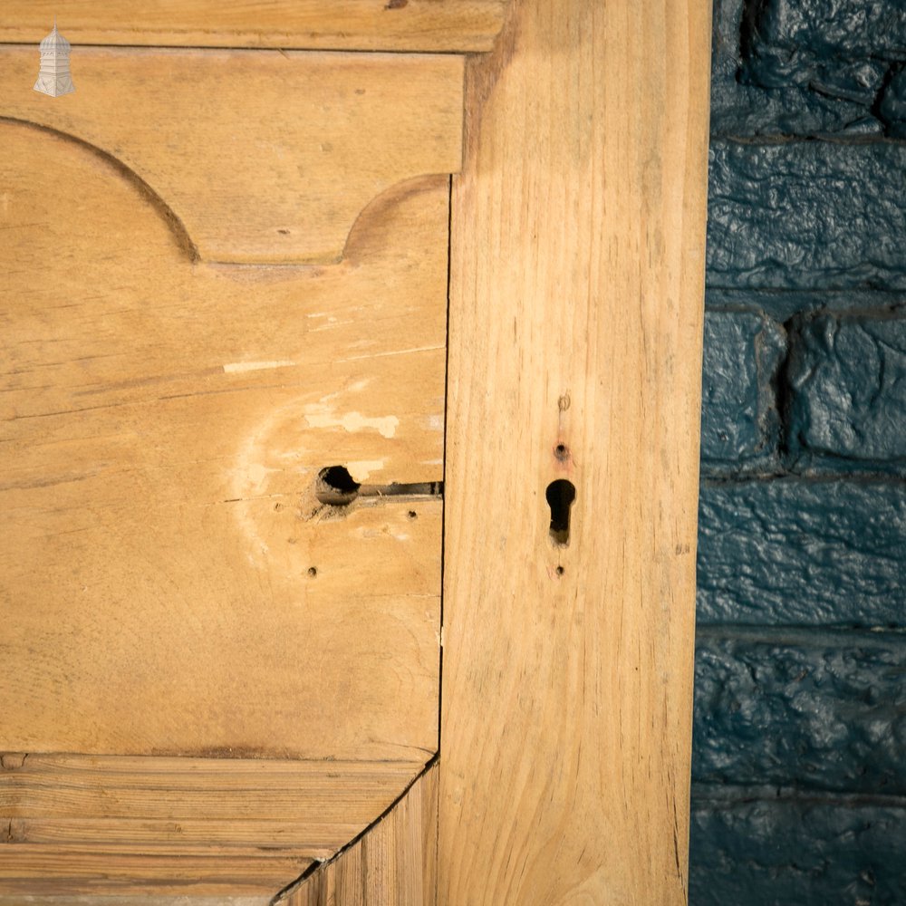 Half Glazed Pine Door