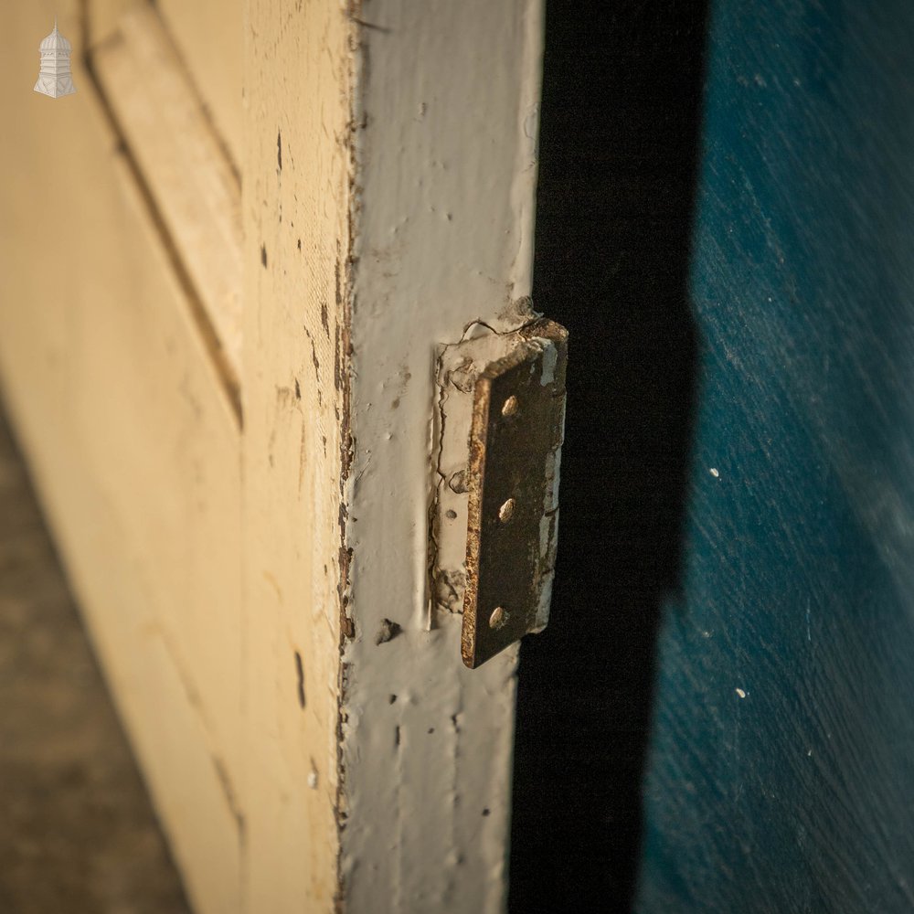 Half Glazed Door, Fitted with ‘Reeded’ Style Textured Glass