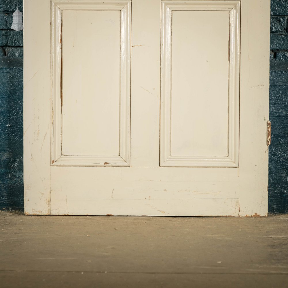 Half Glazed Door, With ‘Reeded’ Style Textured Glazing