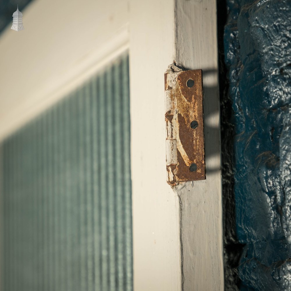 Half Glazed Door, With ‘Reeded’ Style Textured Glazing