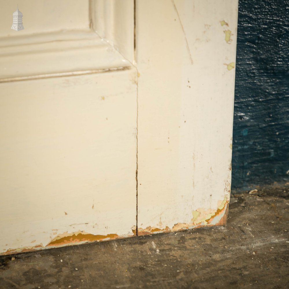 Half Glazed Door, With ‘Reeded’ Style Textured Glazing