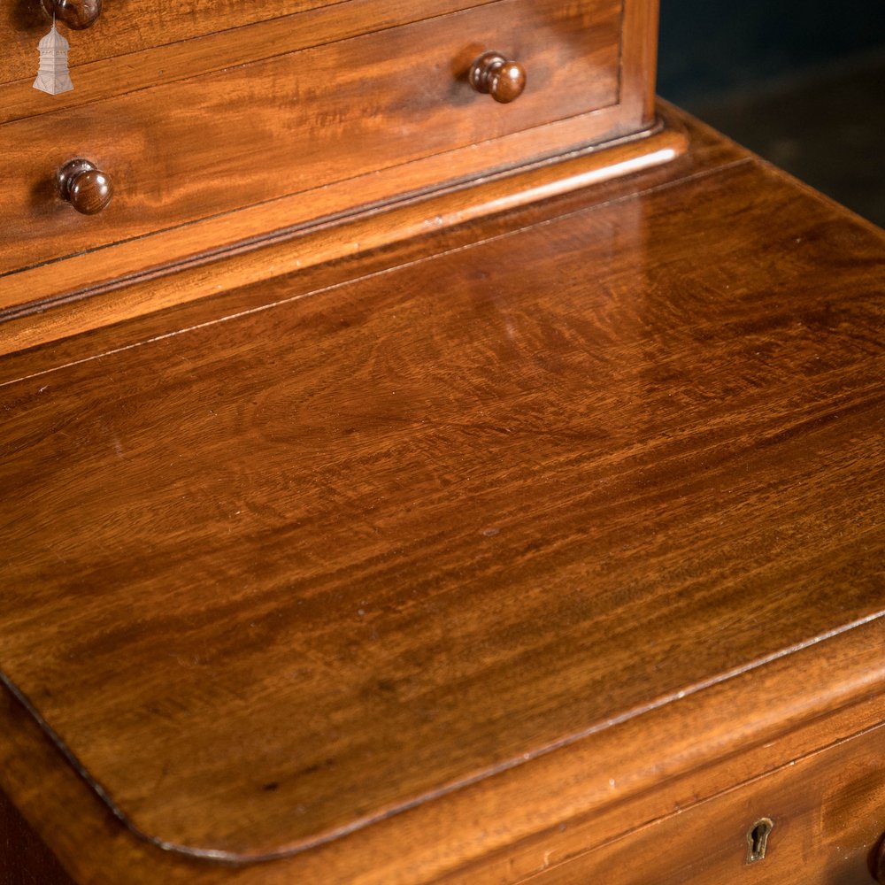 Bedside Drawer Units, Pair of Victorian Mahogany Bedside Chests