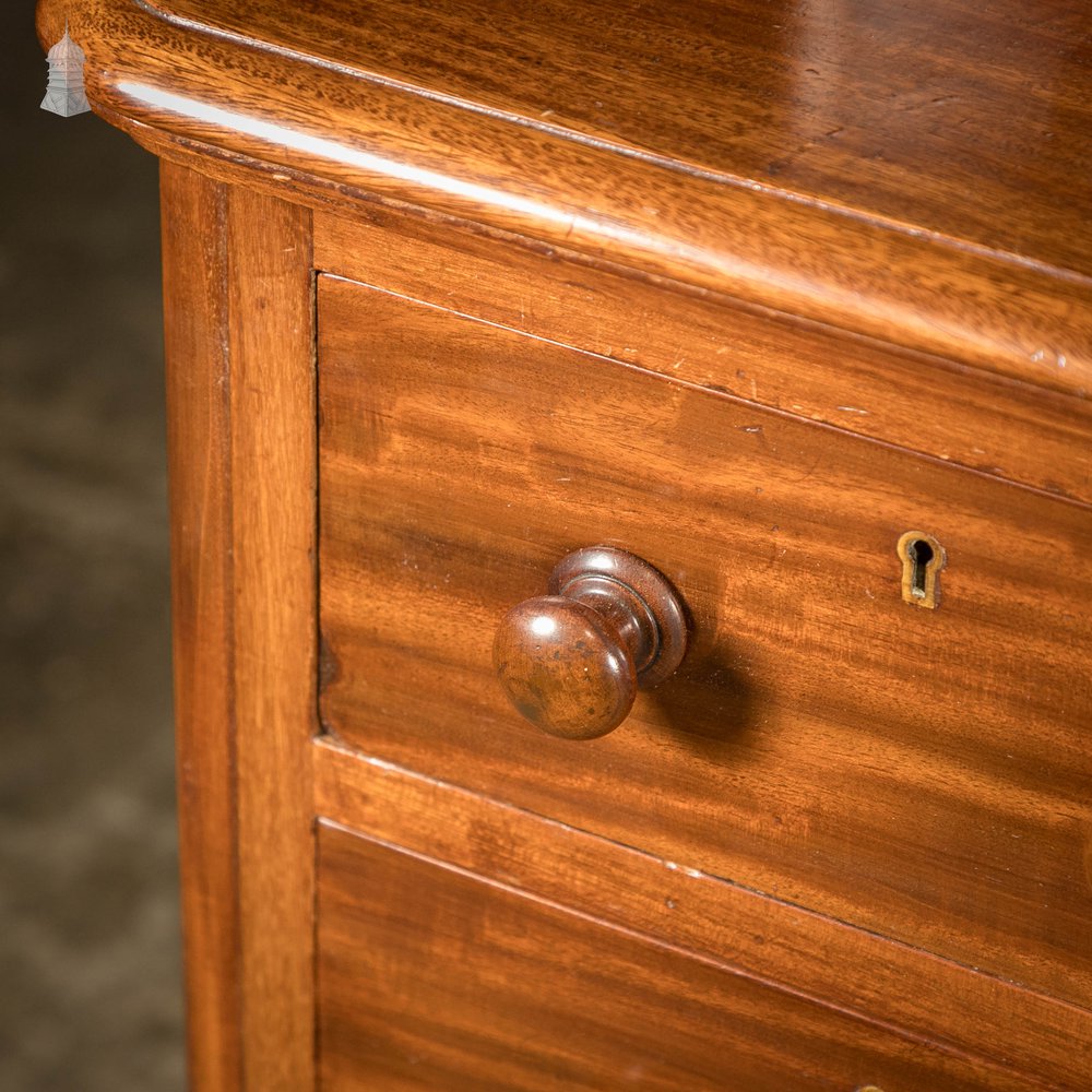 Bedside Drawer Units, Pair of Victorian Mahogany Bedside Chests