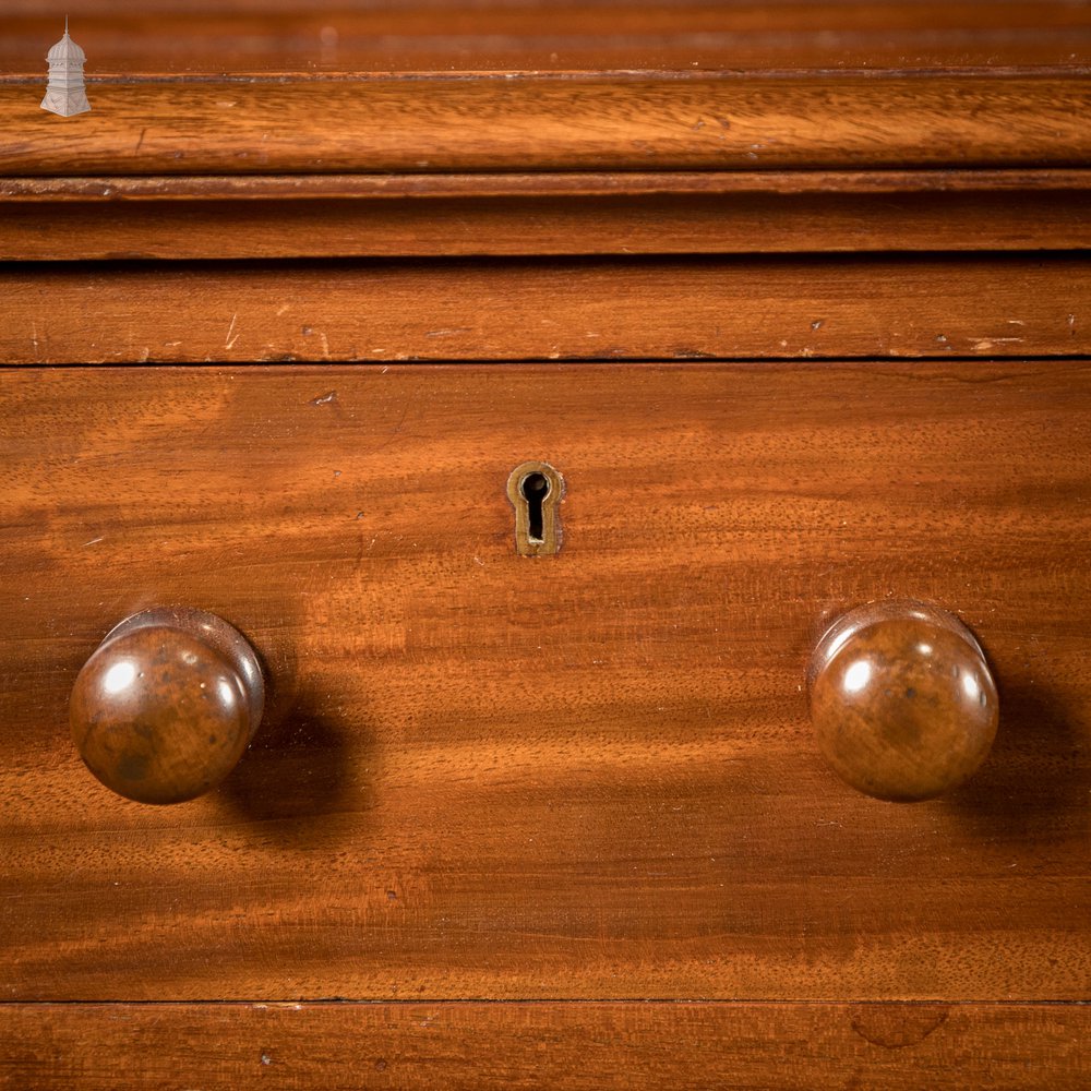 Bedside Drawer Units, Pair of Victorian Mahogany Bedside Chests