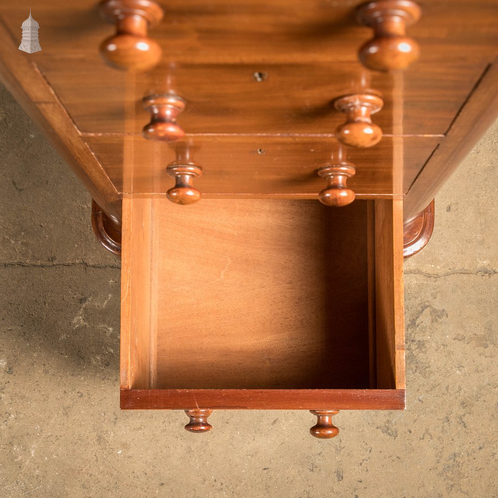 Bedside Drawer Units, Pair of Victorian Mahogany Bedside Chests