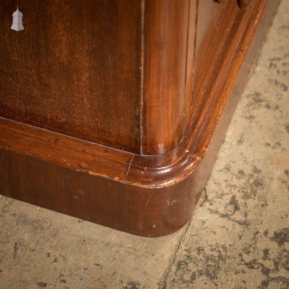 Bedside Drawer Units, Pair of Victorian Mahogany Bedside Chests