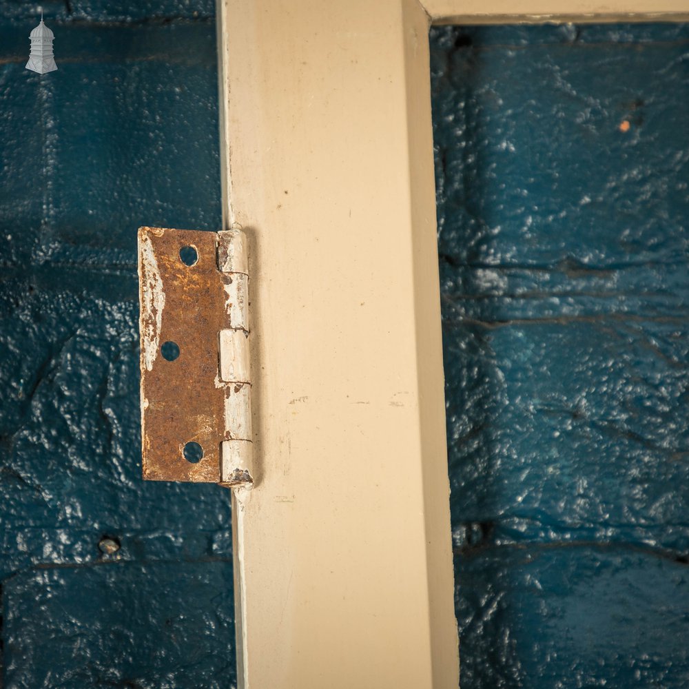 Glazed Pine Door, 3 Panel Painted Pine Missing Glazing