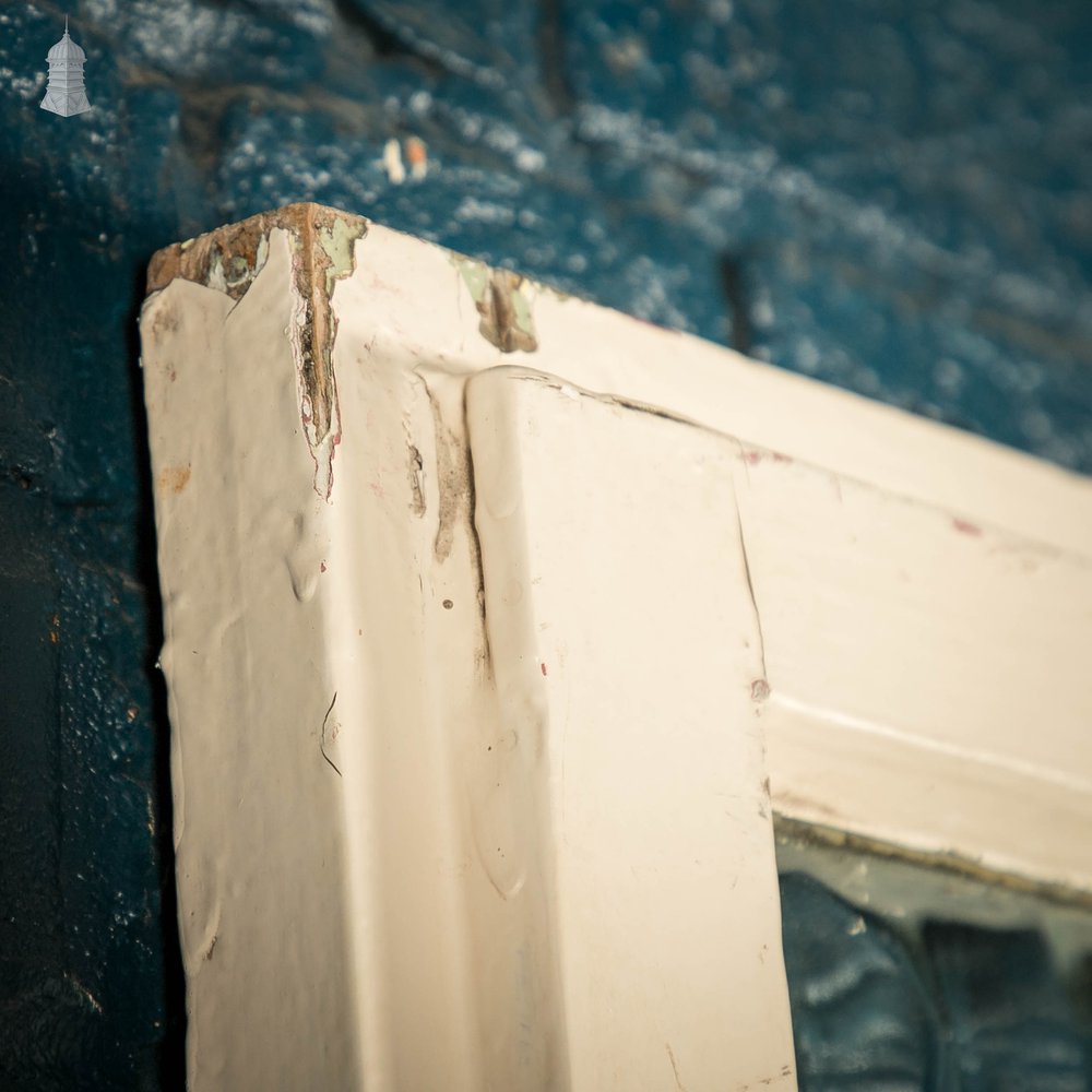 Half Glazed Door, Fitted with ‘Arctic’ Style Textured Glass