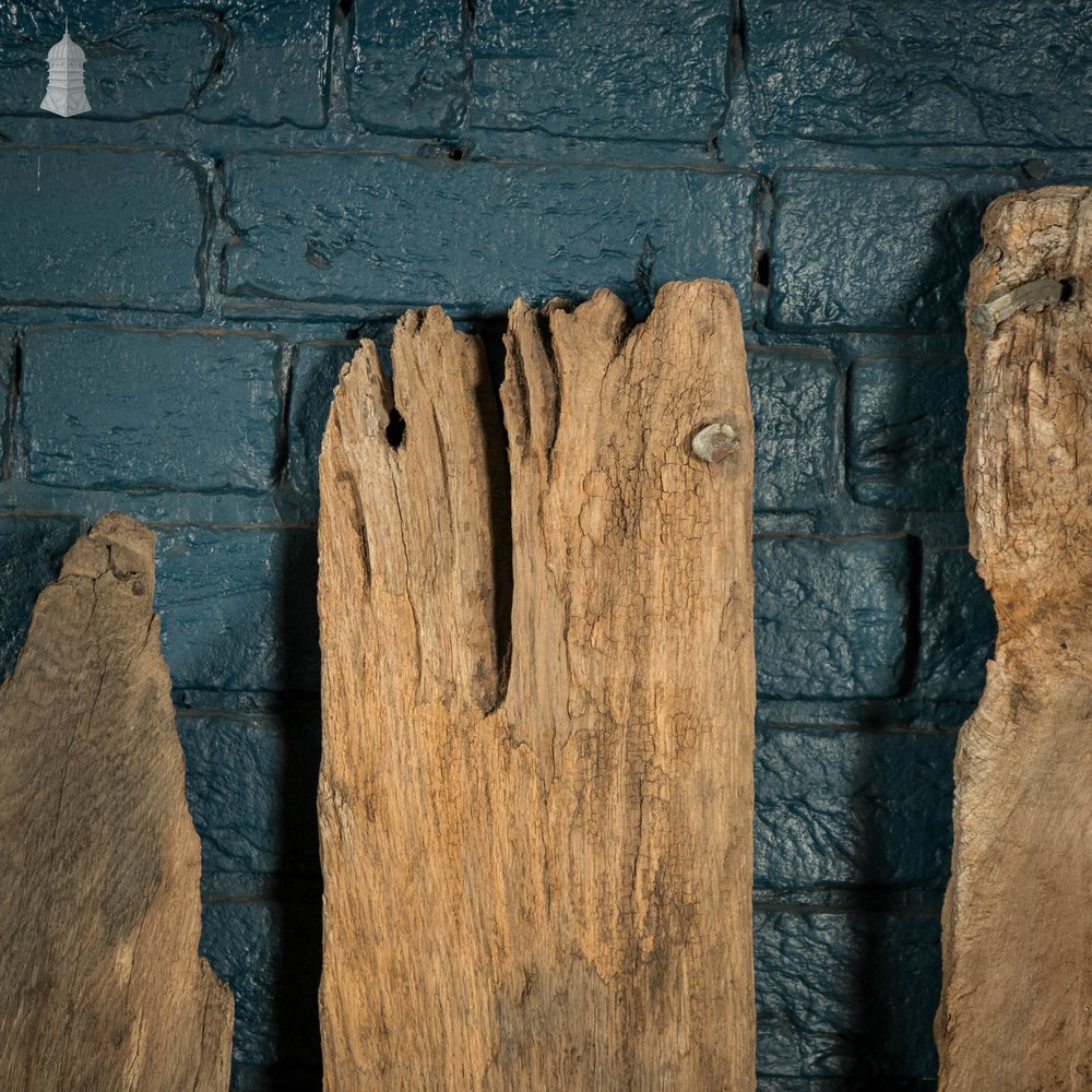 Distressed Oak Pilings, Weathered Natural Finish Batch of 28 – 8.5 Square Metres