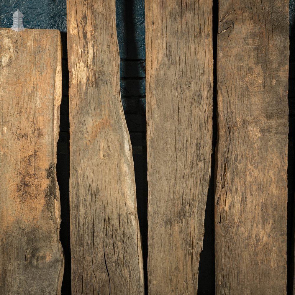 Distressed Oak Pilings, Weathered Natural Finish Batch of 28 – 8.5 Square Metres