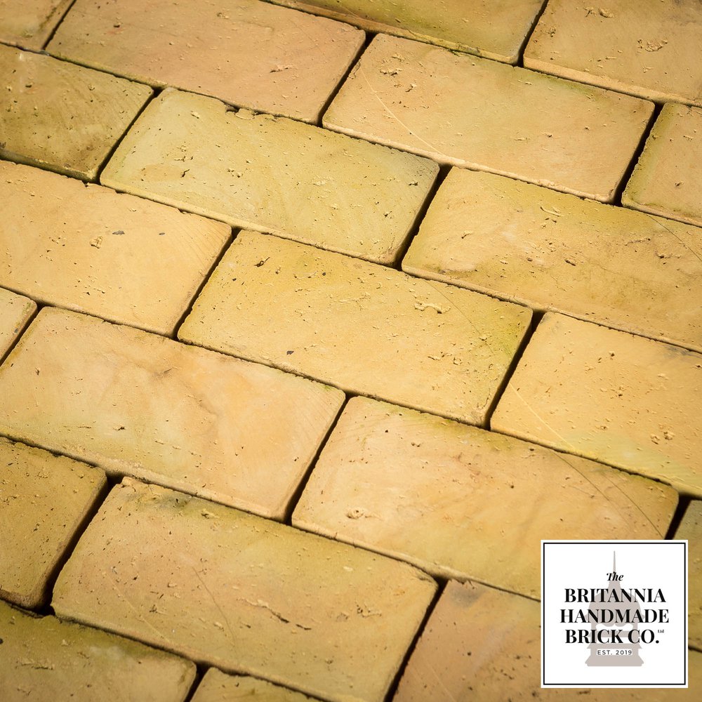 “BRITANNIA BRICKS” Cut Buff Floor Bricks 30mm 1.25” Thickness Floorbrick