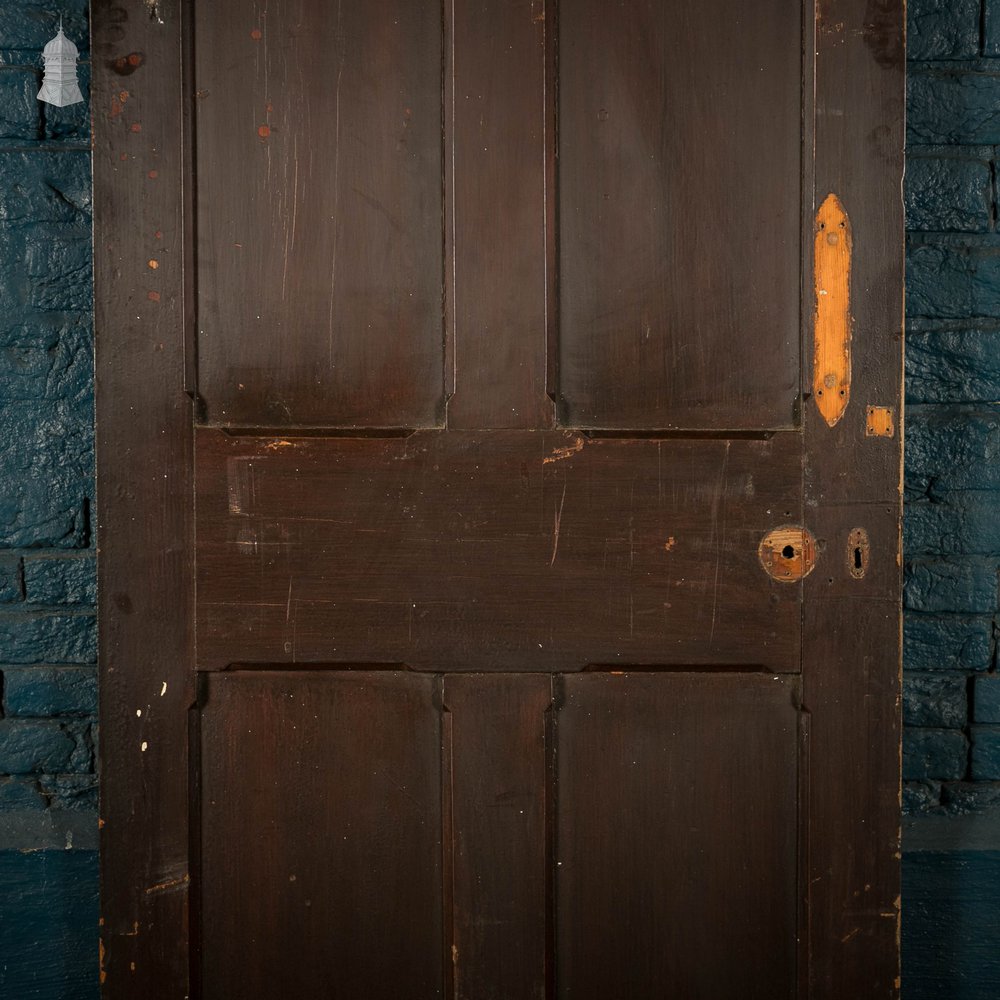 Pine Panelled Door, Moulded 4 Panel