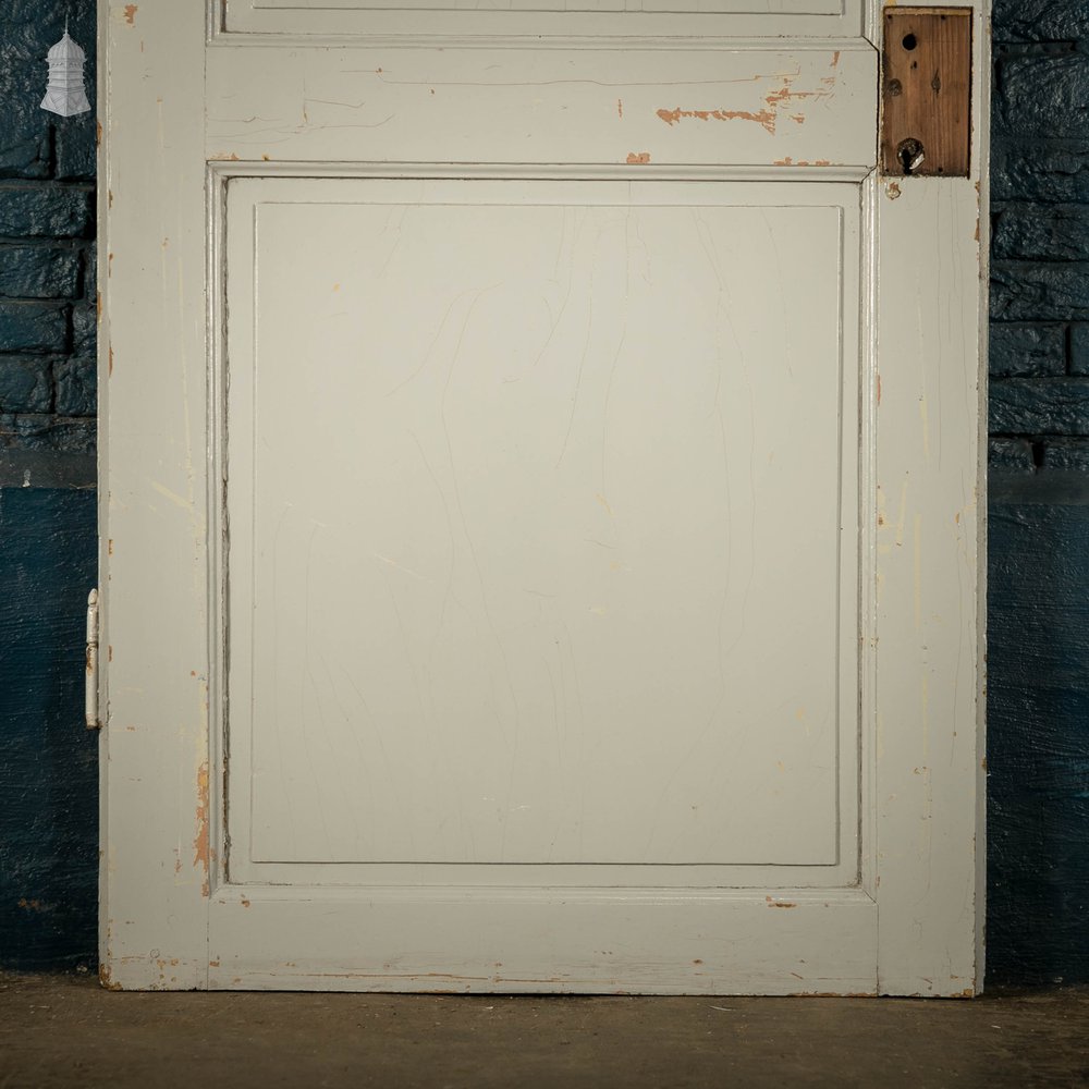 Pine Panelled Door, 2 Panel French Style