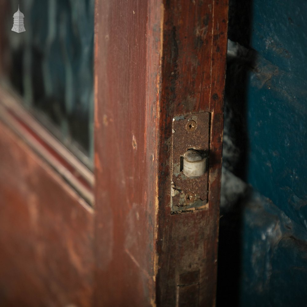 Half Glazed Door, with Textured Glass