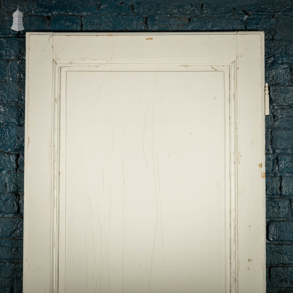 Pine Panelled Door, French Style, Painted 2 Panel