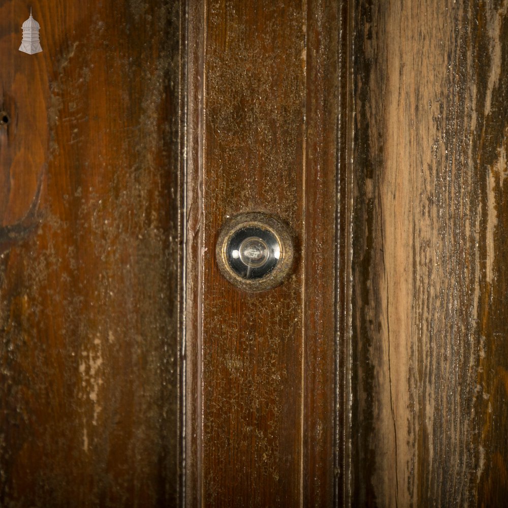 Pine Panelled Door, Moulded 3 Panel