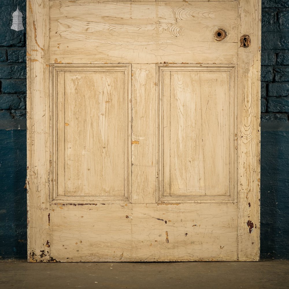 Pine Panelled Door, 6 Panel White Painted