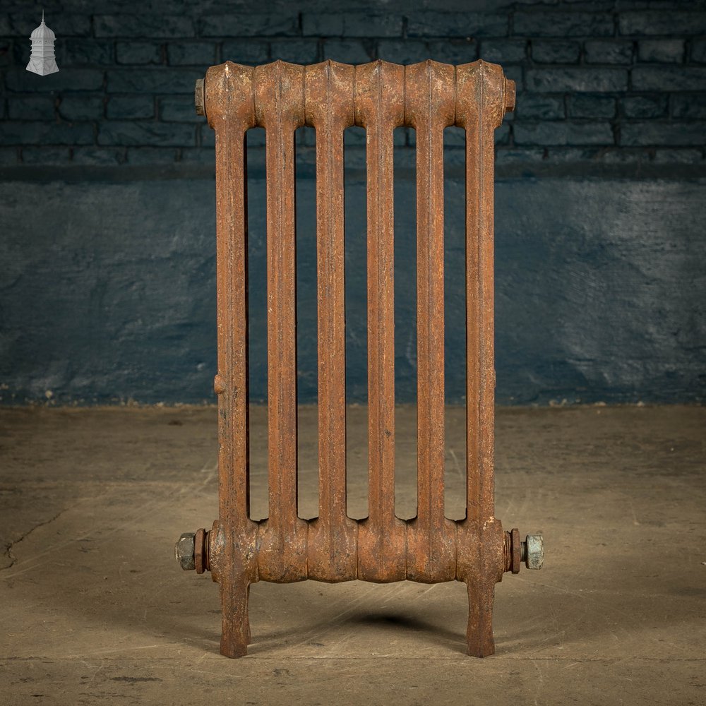 Cast Iron Radiator, Small 2 Column, 19th C