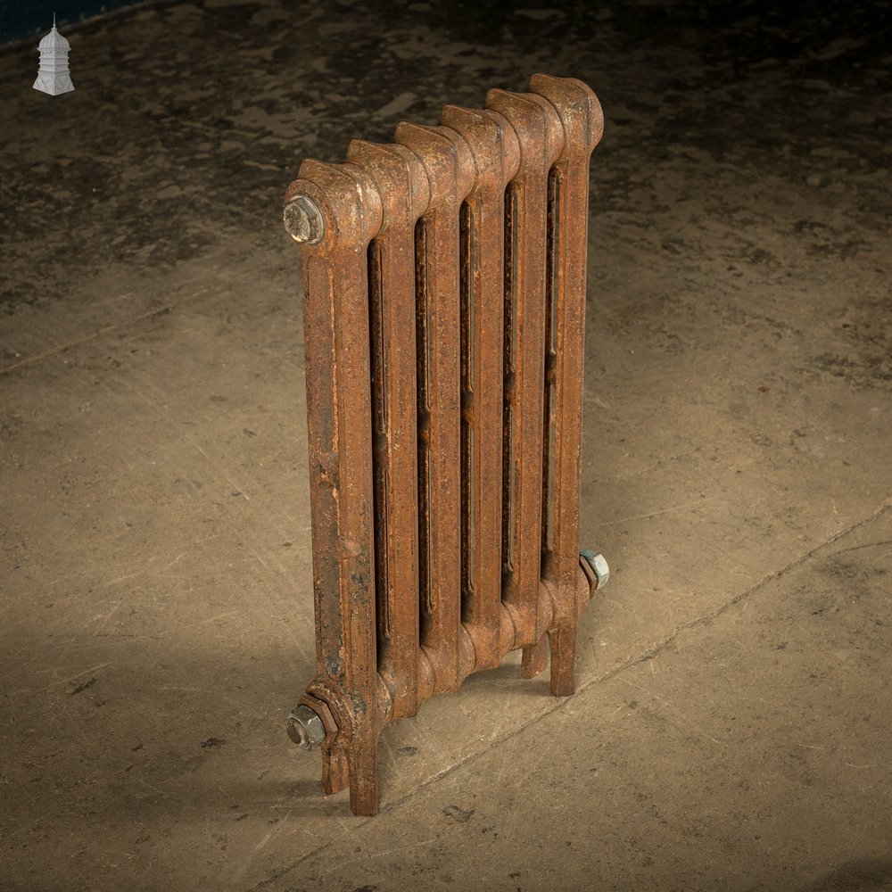 Cast Iron Radiator, Small 2 Column, 19th C