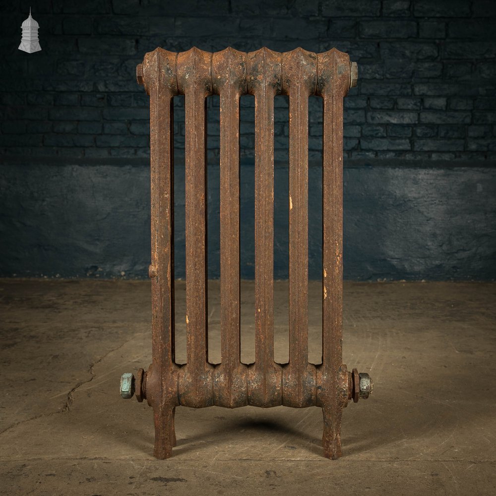 Cast Iron Radiator, Small 2 Column, 19th C