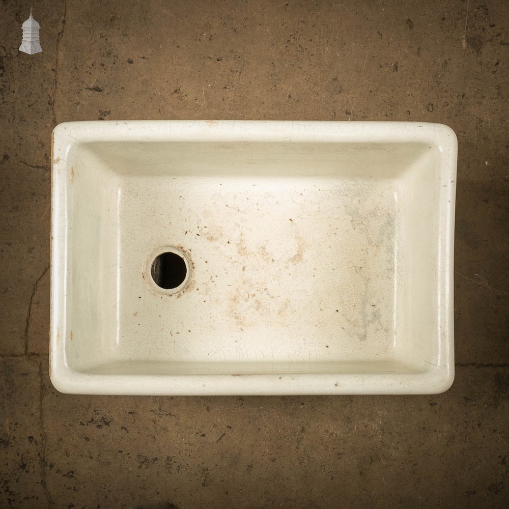 Cane and White Butler Sink