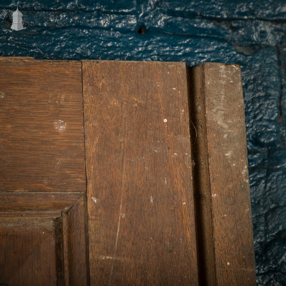 Moulded Oak Panelling, 4 Panel