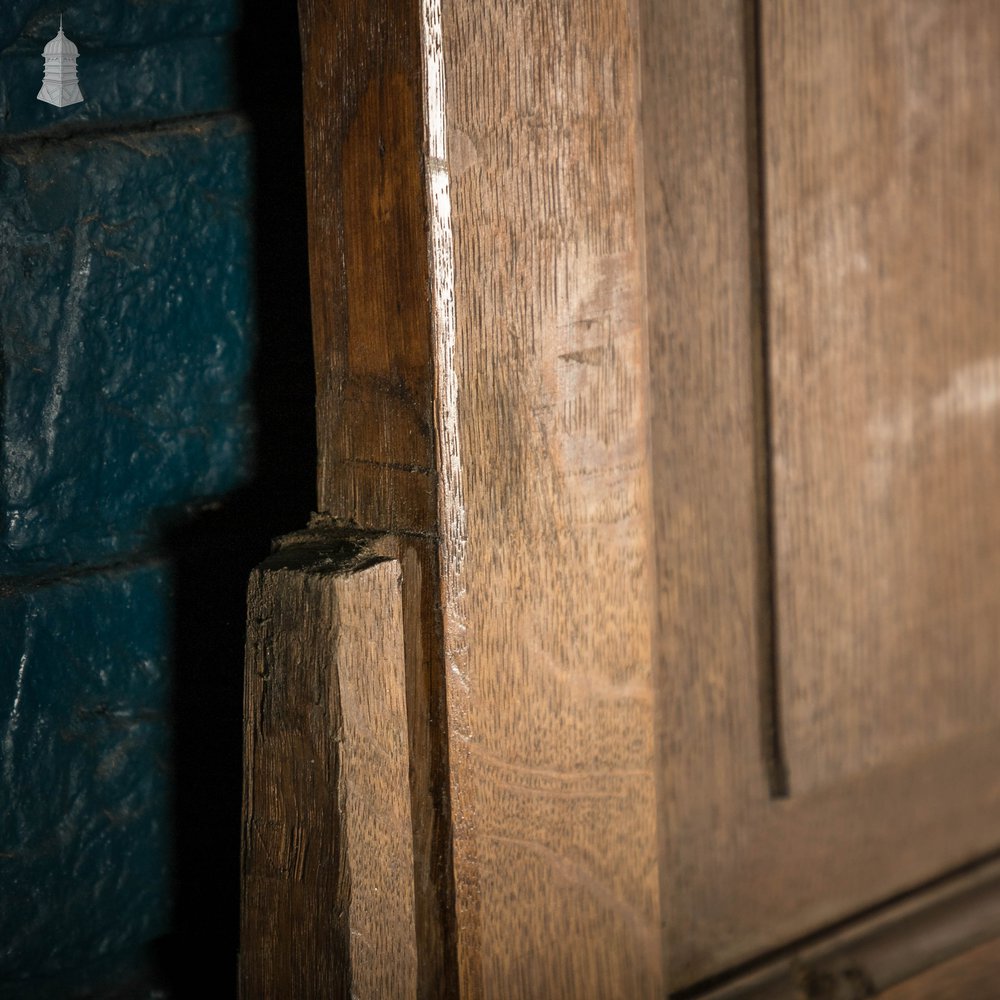 Moulded Oak Panelling, 4 Panel