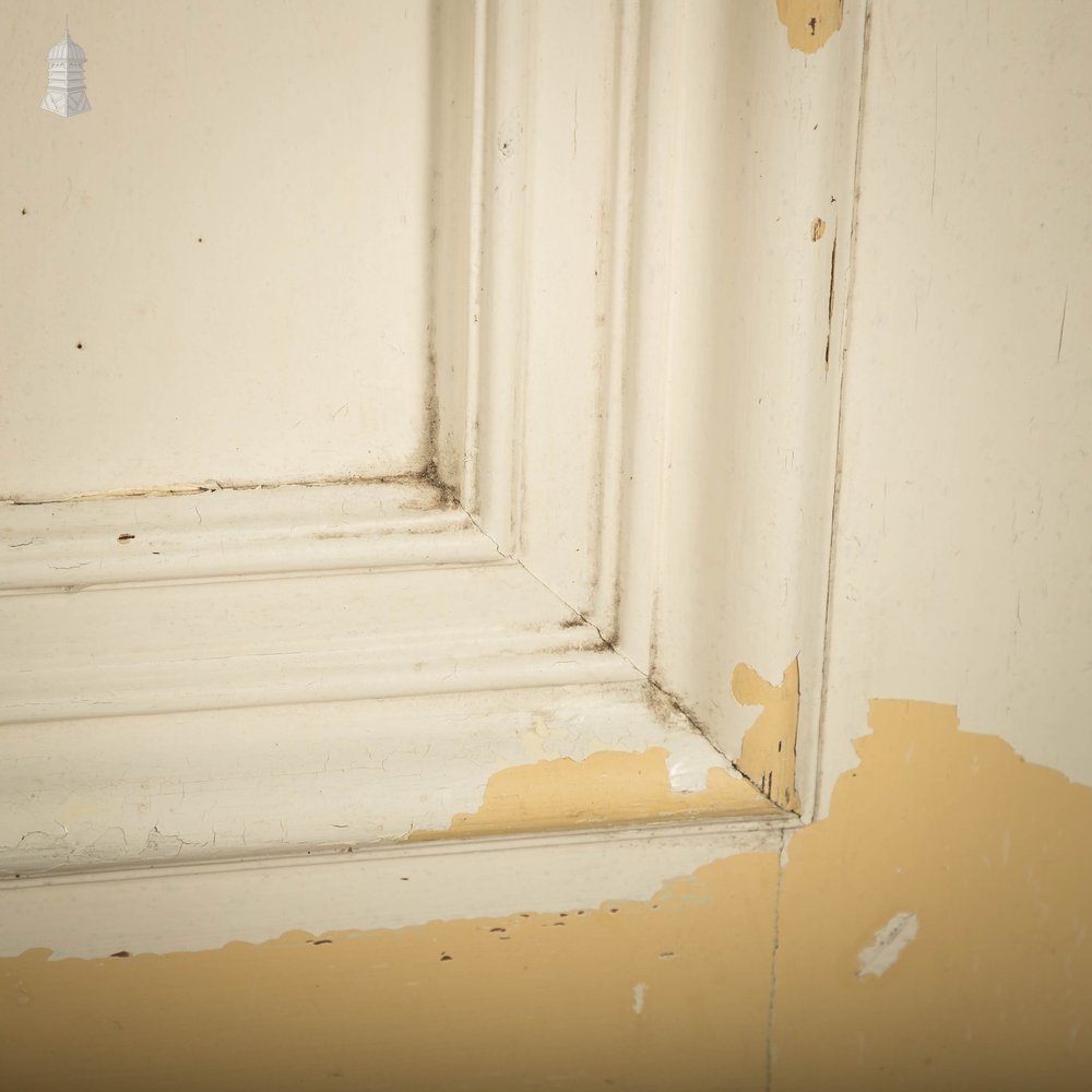 Pine Panelled Double Doors, Pair of Panelled Painted Doors