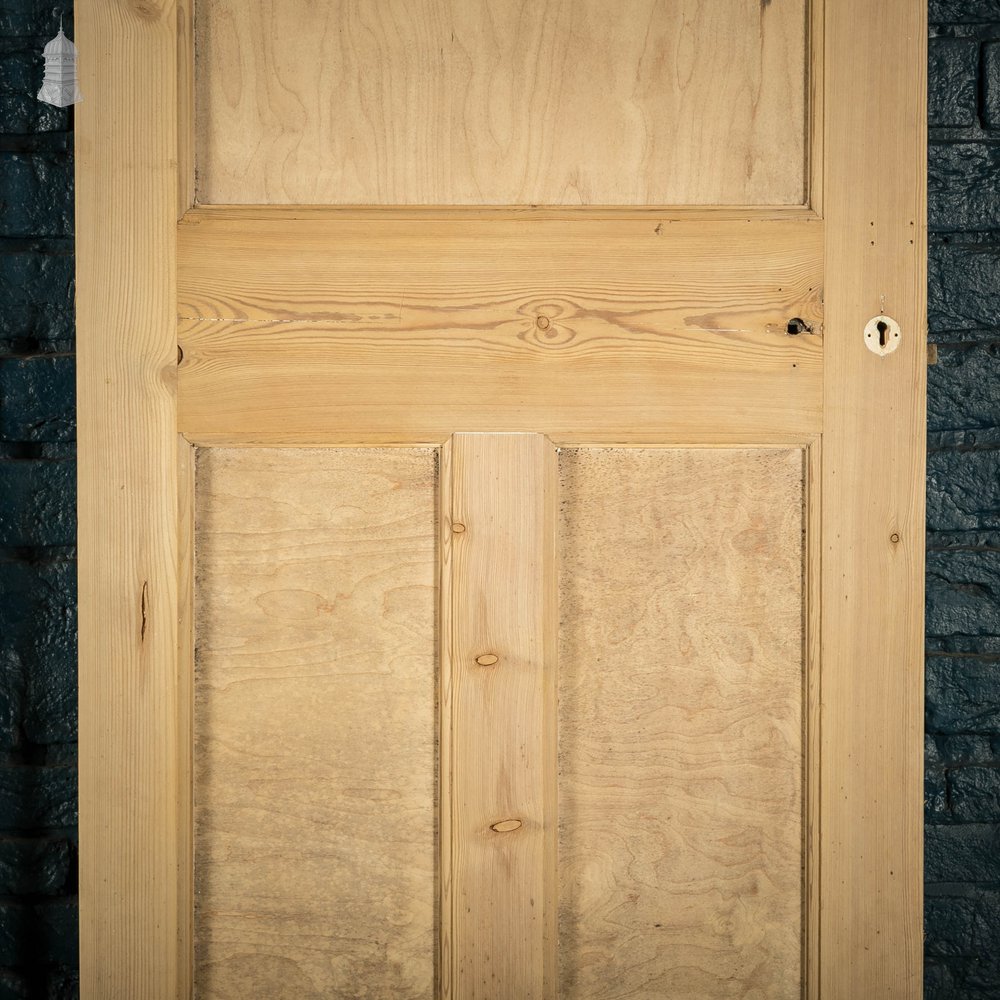 Pine Panelled Doors, Set of 2