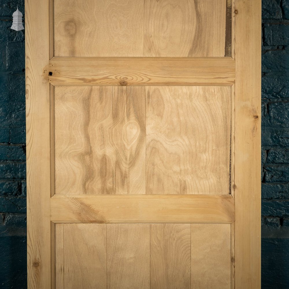 Pine Panelled Door, 4 Panel