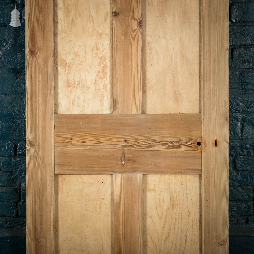 Pine Paneled Door, 4 Panel