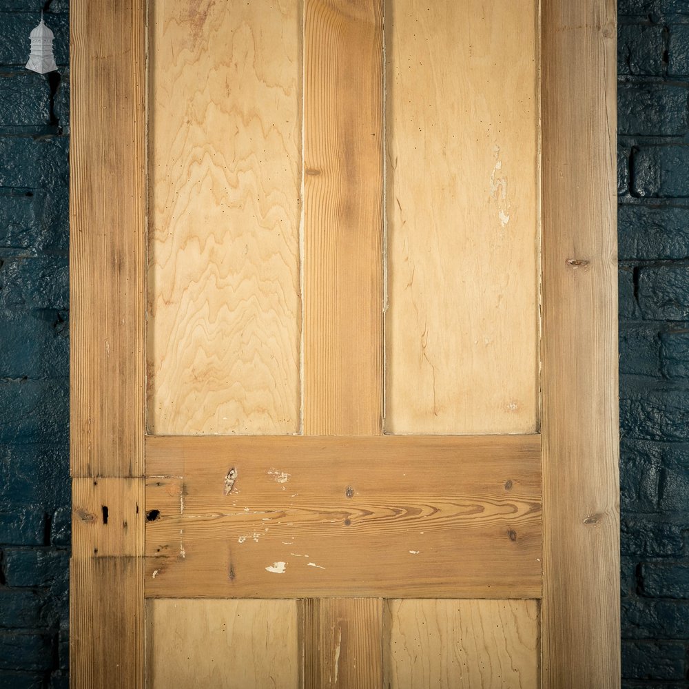 Pine Paneled Door, 4 Panel