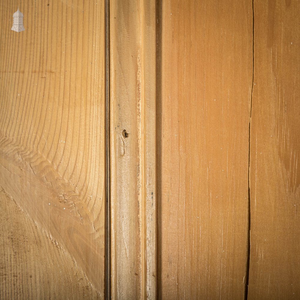 Pine Panelled Door, Moulded 4 Panel