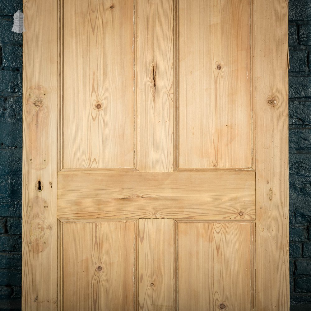 Pine Panelled Door, 4 Panel