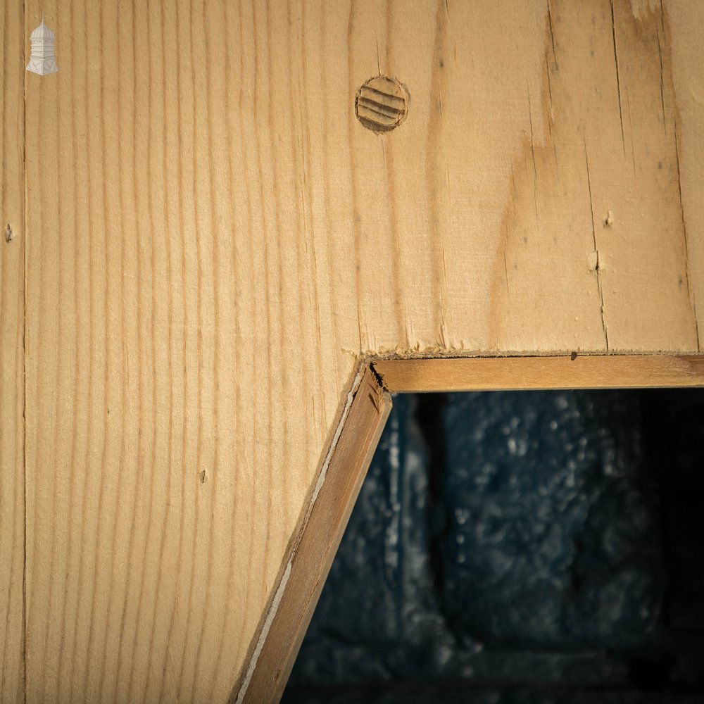 Half Glazed Doors, Pair of Victorian Moulded Pine Panelled Doors