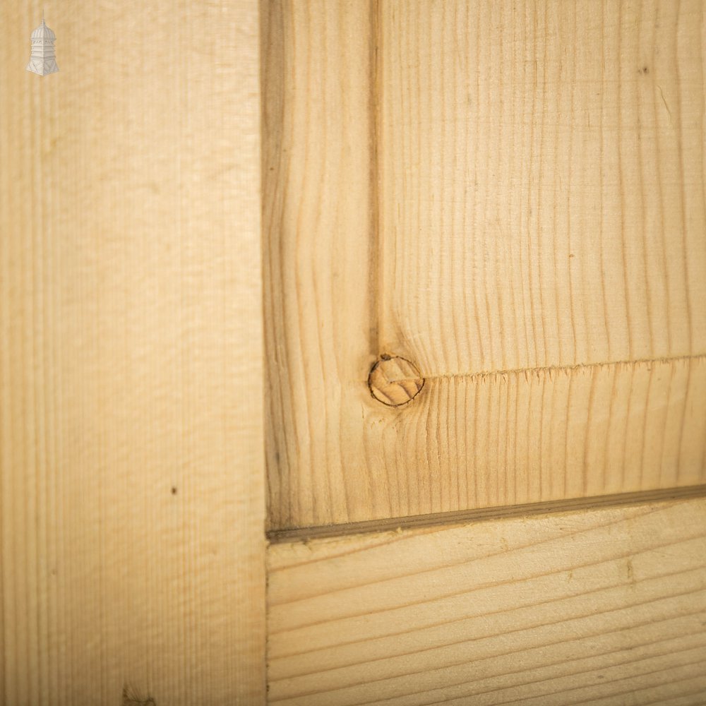 Half Glazed Doors, Pair of Victorian Moulded Pine Panelled Doors