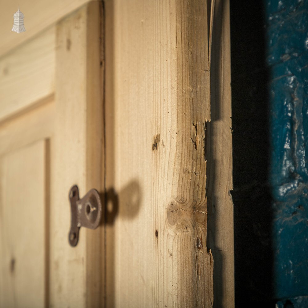 Half Glazed Doors, Pair of Victorian Moulded Pine Panelled Doors