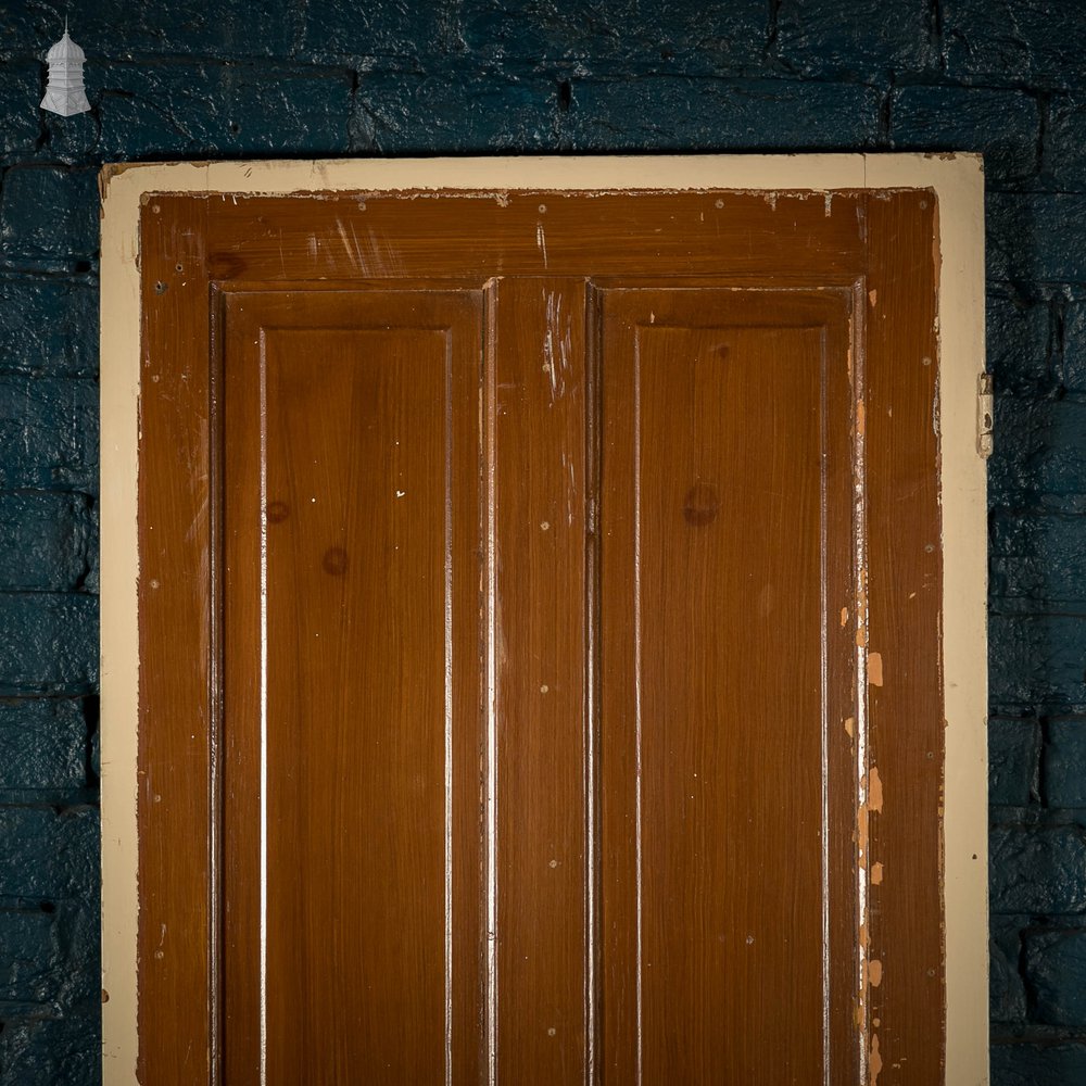 Pine Panelled Door, 4 Panel